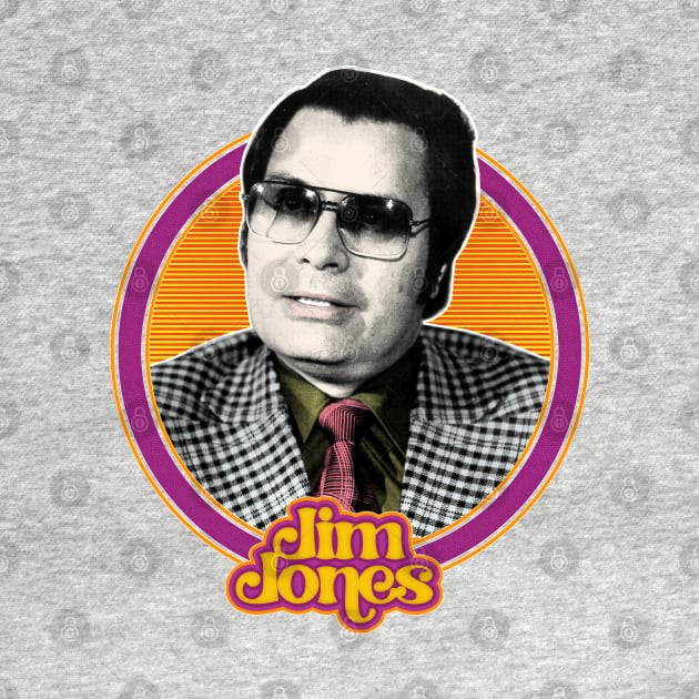 Jim Jones // Retro 70s Style Design by DankFutura